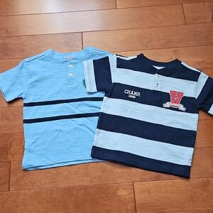 Nwt 2 Wondernation Boys Polo Shirts